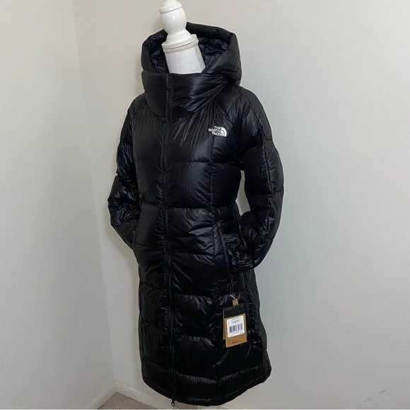The North Face Women's Acropolis Parka Down Coat TNF Black Sz M NWT - Picture 4 of 14